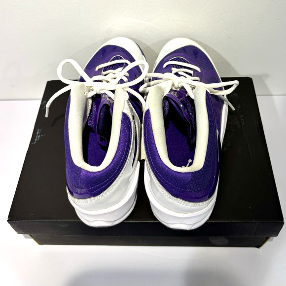 Nike Jordan Men\'s Basketball Play In These II Sneakers White / Purple Size 8 main image 6